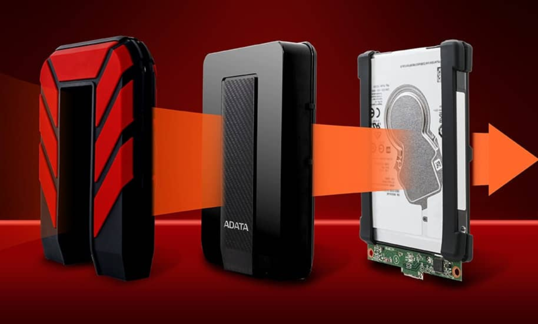 ADATA HD710 Pro Full-Angel Protection External Hard Drive